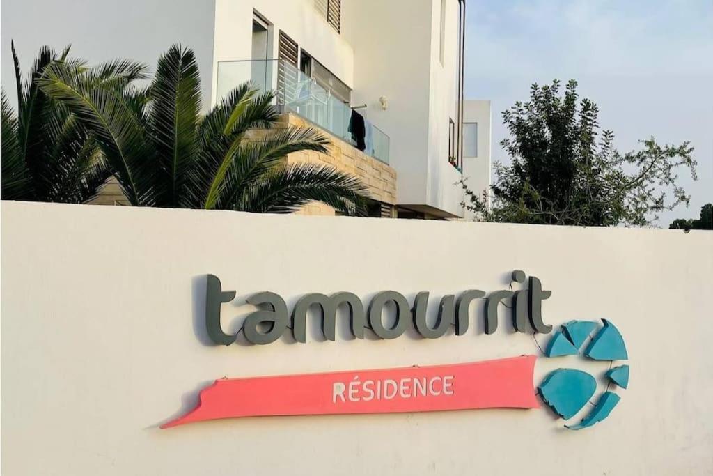 Luxurious Golf & Sea View Beach Apartment With Pool Access - Tamourrit, Taghazout Bay Экстерьер фото