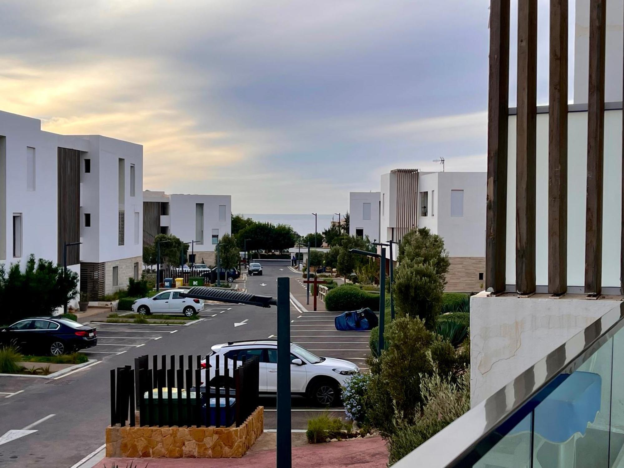 Luxurious Golf & Sea View Beach Apartment With Pool Access - Tamourrit, Taghazout Bay Экстерьер фото