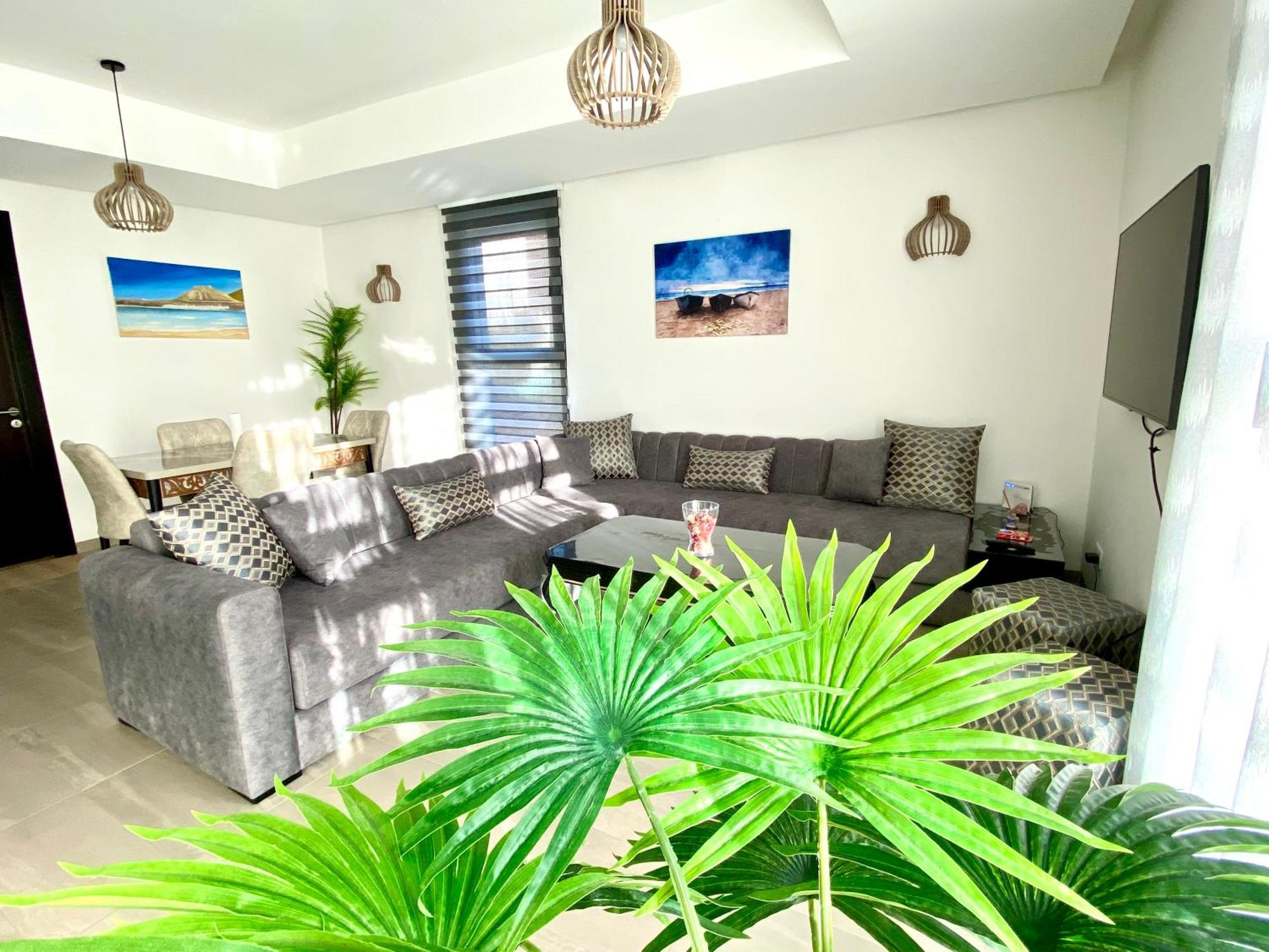 Luxurious Golf & Sea View Beach Apartment With Pool Access - Tamourrit, Taghazout Bay Экстерьер фото