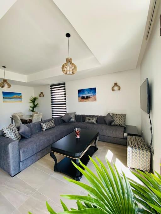 Luxurious Golf & Sea View Beach Apartment With Pool Access - Tamourrit, Taghazout Bay Экстерьер фото